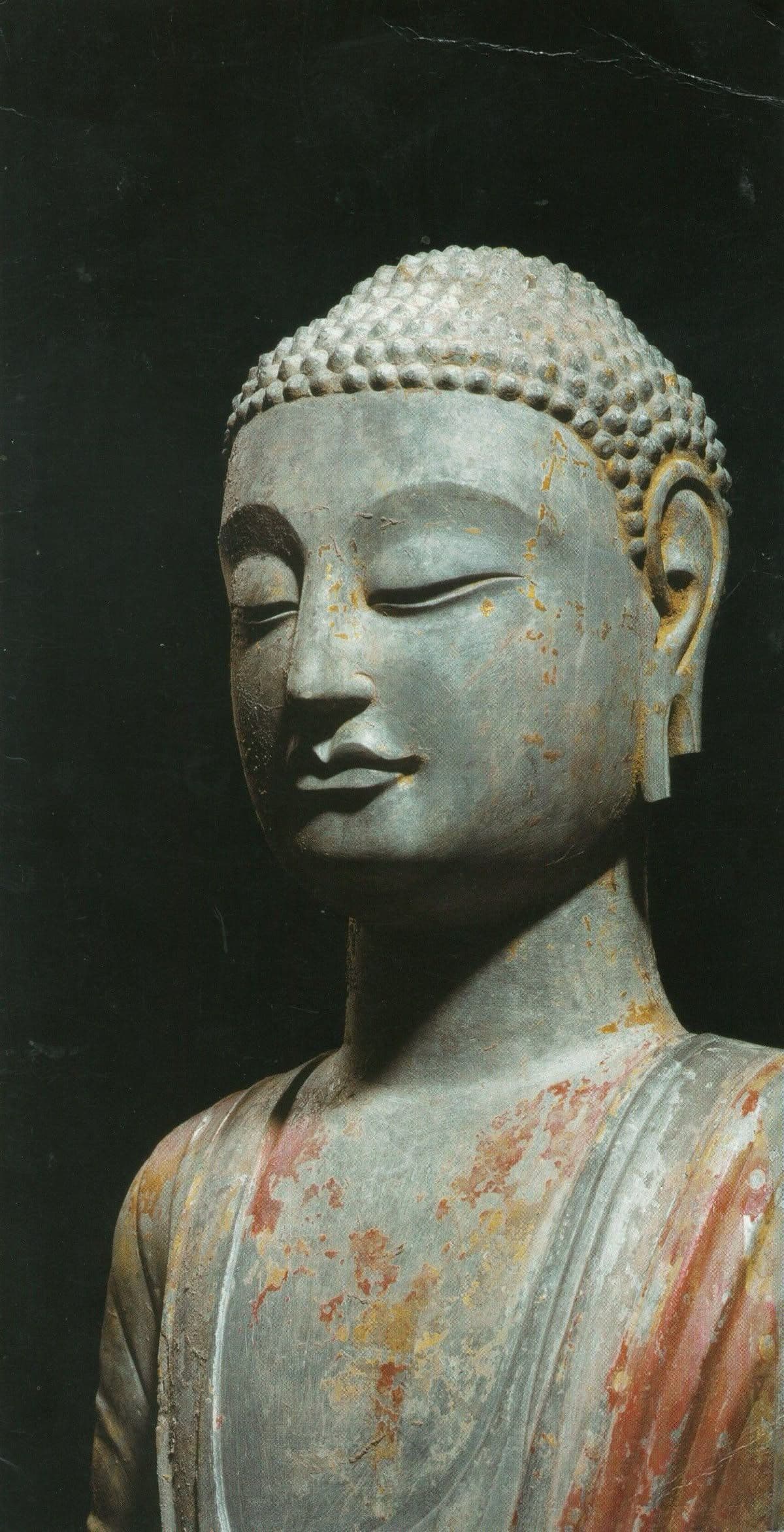 Stone Buddha statue
