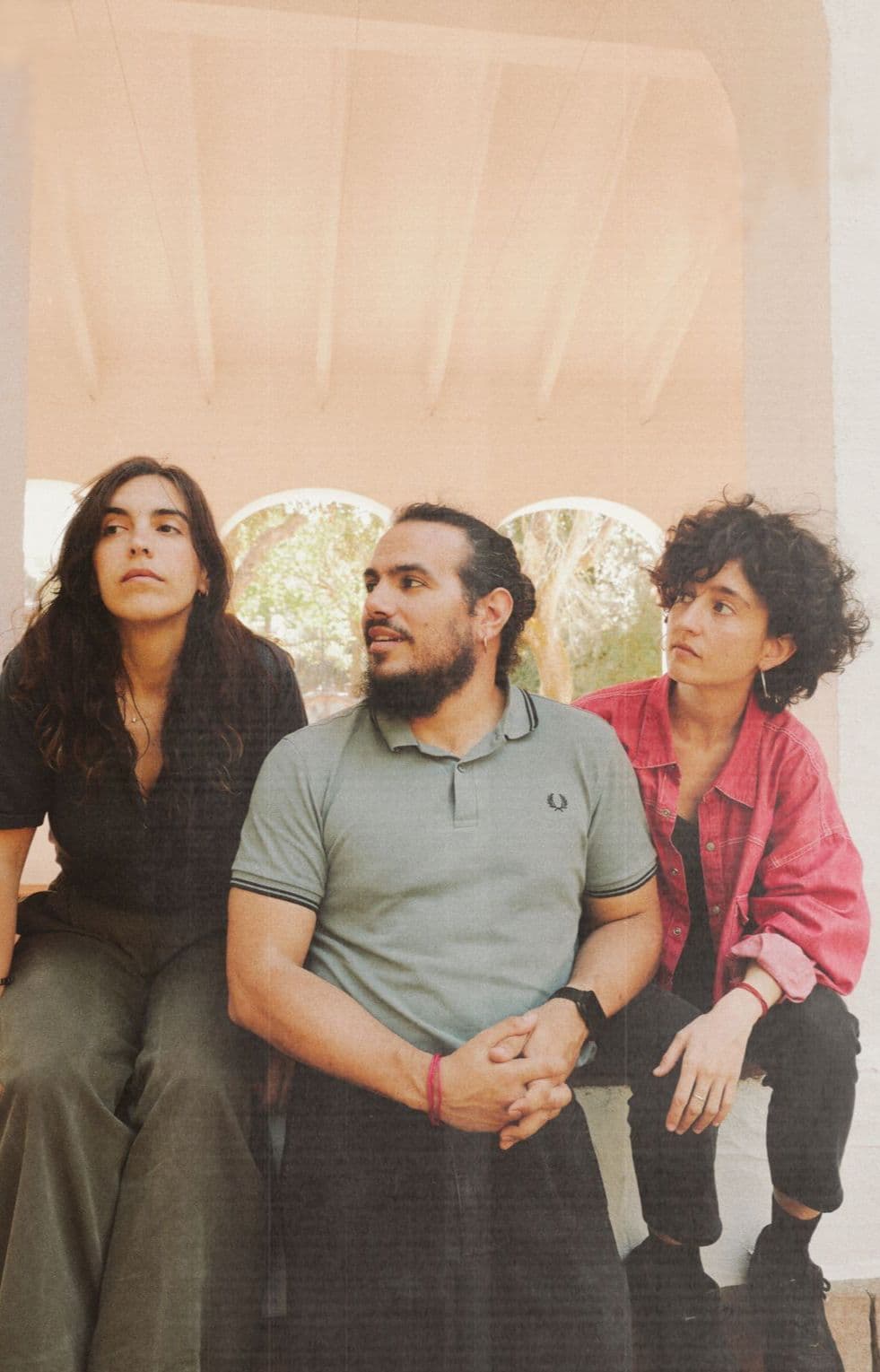 Lama Norbu, Berta Sáenz y Gloria Cagigal