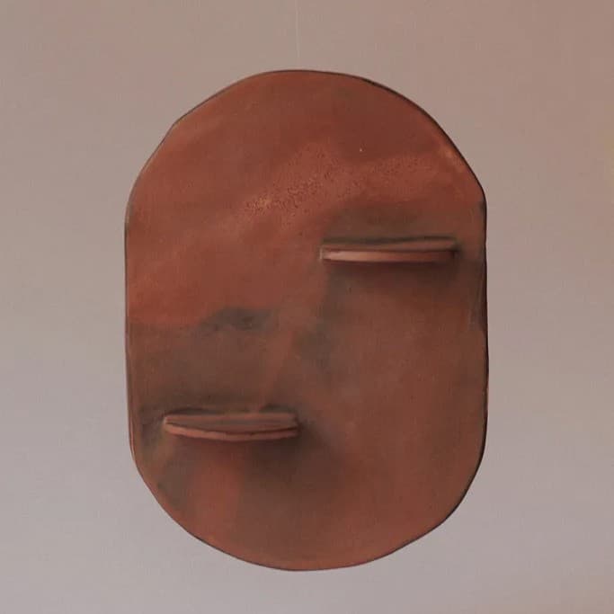 Terracotta ceramic altar
